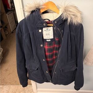 Hollister Heritage Collection Plaid Lined Jacket